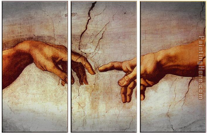 Other CREATION OF ADAM Art Painting Other CREATION OF ADAM Art Painting